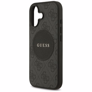 Guess 4G Circle Classic Logo MagSafe ümbris jaoks iPhone 17 - must