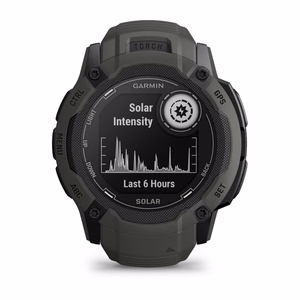 Garmin Instinct 2X Solar digitaalne GPS-nutikell, 2,79 cm (1,1"), MIP, 50 mm, 176 × 176 pikslit, puuteekraan, grafiit, satelliit-GPS
