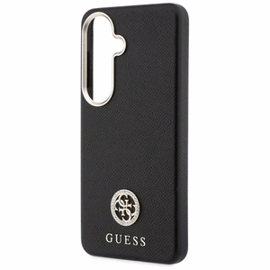 Guess ümbris Rhinestone Round Logo MagSafe for Samsung Galaxy S26 must