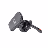 Magnetic car phone hoidja Sinine Star Smart Lock Square air vent must