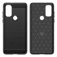 Carbon Case Flexible Cover Sleeve Motorola Moto G Play 2022 must
