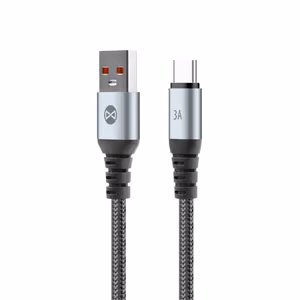 Forever Braix kaabel USB - USB-C 1,0 m 3A must
