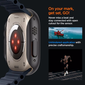 Spigen Thin Fit чехол для Apple Watch Ultra (49mm) - чёрный