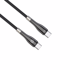 Forever Sleek kaabel USB-C - USB-C 2,0 m 60W must