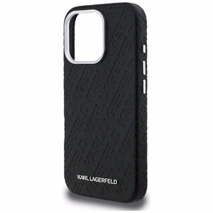Karl Lagerfeld FW Stamped Karl MagSafe чехол iPhone 16 Pro - черный