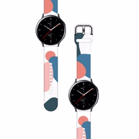 Rihm Moro Samsung Galaxy Watch 45 / 46 / 47 mm silikoonist käevõru kellarihm - muster 10
