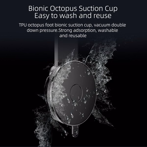 Magnetic car phone hoidja compatible with Magsafe Forcell F-Grip MagFlex windshield / dashboard must