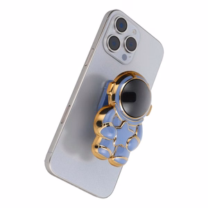 Phone stand ASTRONAUT - stick-on - sinine