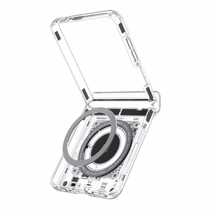 Spigen Ultra Hybrid Pro MagSafe ümbris mudelile Samsung Galaxy Z Flip 8 Neo One, hall ja must