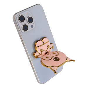 Phone stand DOLL - stick-on - roosa