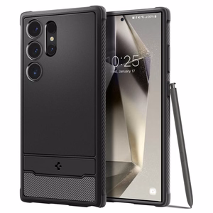 SPIGEN ümbris RUGGED ARMOR ümbris jaoks SAMSUNG S24 Ultra matte must