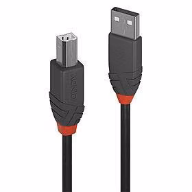 USB2 A-B kaabel 10m Anthra 36677 Lindy