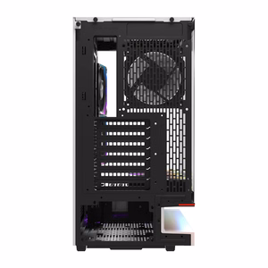 DarkFlash F1 ATX-arvutikorpus 6 ventilaatoriga, valge