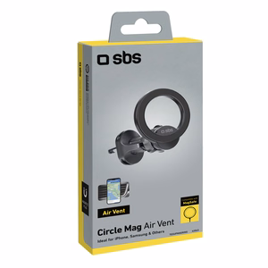 SBS TESUPMAGRING smartphone hoidja compatible koos MagSafe - must