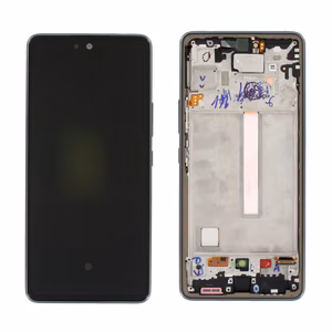 LCD screen Samsung A536 A53 5G with touch screen and frame original Awesome Must (service pack)