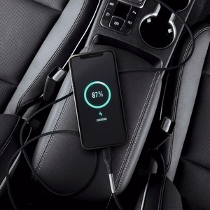 Kaabel USB A to Lightning Forcell F-Energy 2,4A 12W Carbon 1 m CB-01A must