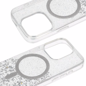 Tel Protect Moonlite Magsafe Ümbris jaoks Iphone 15 Pro Max hõbedane clear