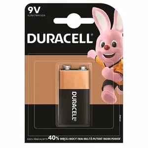 Duracell Basic MN1604 – leelis 9 V patareid, 1 tk
