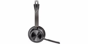 HP Poly Voyager Focus 2-M USB-C-C kõrvaklapid USB-C/A adapter laadimisalus