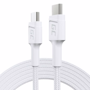 Green Cell KABGC29W USB kaabel USB 3.2 Gen 1 (3.1 Gen 1) 2 m USB C valge