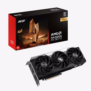 Videokaart Acer Nitro Radeon RX 9070 OC, 16 GB AMD GDDR6