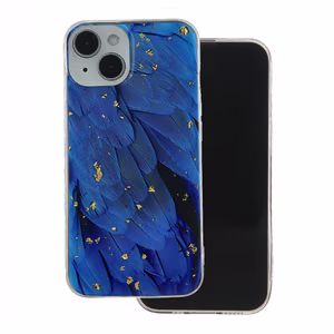 Kuldne Glam ümbris jaoks Samsung Galaxy A35 5G sinine