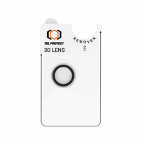 Tempered glass Tel Protect 3D Lens on camera jaoks Iphone 17 Air läbipaistev (lens 1 piece)