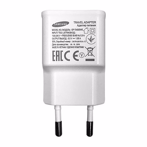 Samsung EP-TA50EWE 8W USB-A Wall Laadija koos MicroUSB Kaabel ECB-DU4AWE (Bulk - Replacement Packaging) - valge