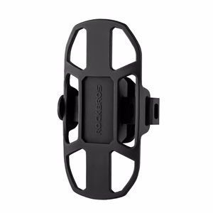 Rockbros 250015001 silikoonist klambriga telefonihoidik – must
