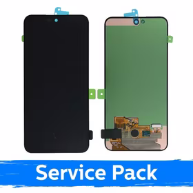 LCD ekraan ühilduv Samsung A556 A55 5G must (Service Pack) (NF versioon)