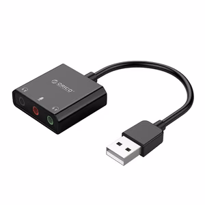 Orico SKT3 USB-A External Sound Card - Black