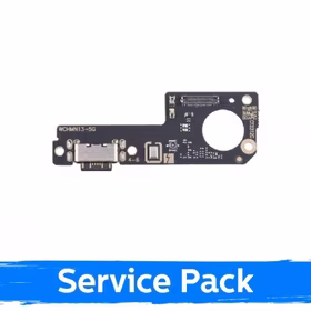 Laadimispesa ühilduv Xiaomi Redmi Note 13 5G flex'iga / Plata (Service Pack)