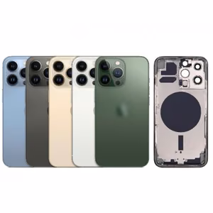 Tagakaas Ühildub iPhone 13 Pro Max full housing / Kuldne / OEM