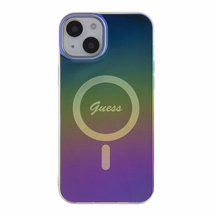 Guess IML Iridescent MagSafe ümbris jaoks iPhone 15 Plus / 14 Plus 6.7" - multicolor