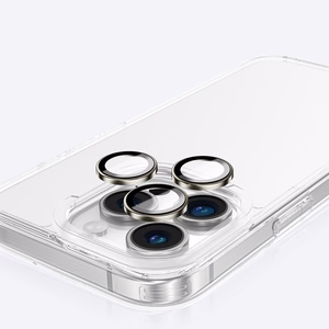 AmazingThing AR 3 Lens Glass Full Clear закалённое стекло для iPhone 16 Pro / 16 Pro Max - прозрачный