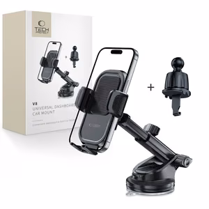 Tech-Protect V8 Car Hoidja jaoks Dashboard, Windshield or Air Vent Kinnitus - must