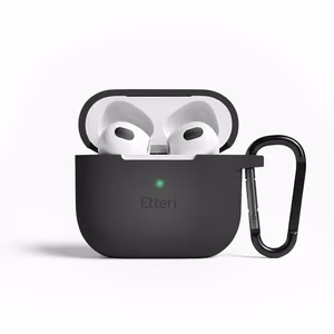 Etteri силиконовый чехол для AirPods 3 черный