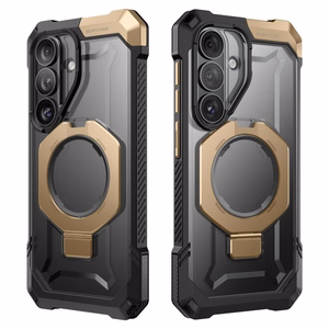 Supcase UB Grip Mag MagSafe ümbris Samsung Galaxy S26-le - must ja pruun