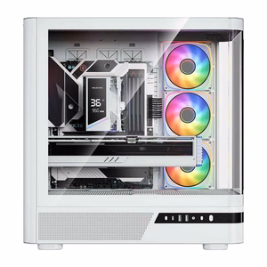 MODECOM Volcano AQ100 ARGB kesktornkorpus, valge
