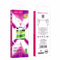 Kaabel USB A to USB C Hoco 3A 1 m X83 valge