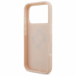 Guess Grained Big 4G & Classic Logo iPhone 17 Pro Ümbris - Roosa