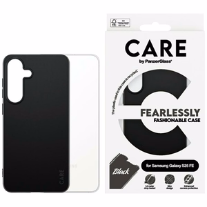 CARE by PanzerGlass Fashion Ümbris jaoks Samsung Galaxy S25 FE - must