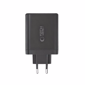 Tech-Protect NC140W-GAN 4-portiline 140W seinalaadija - must