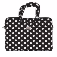 Wonder Briefcase Laptop 17 inches must polka-dot