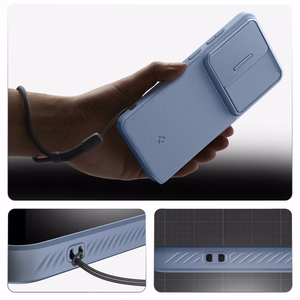 Spigen Optik Armor ümbris Samsung Galaxy S26 Ultra - sinine