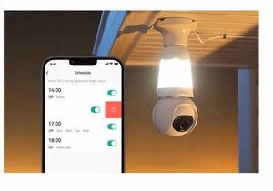 2 ühes pirn ja 360° WiFi-välikaamera IMOU Bulb Cam 5MP