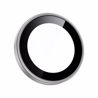 Benks Tempered glass DR Sapphire Lens Protector on camera jaoks Iphone 17 Pro/17 Pro Max (lens 3 pieces) silver