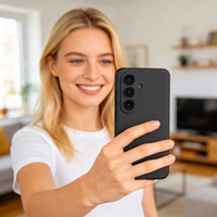 Tech-Protect Silikoonist MagSafe ümbris Samsung Galaxy S26+ jaoks - must