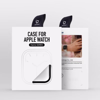 Karastatud klaas ümbris Dux Ducis Hamo Apple Watch 41mm silver
