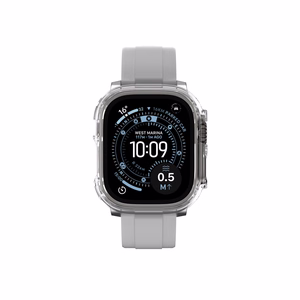 AmazingThing Minimal Kaitsev Ümbris jaoks Apple Kell UItra 3 49mm - läbipaistev